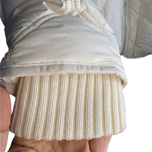 CALIA by Carrie Underwood cream Ivory oversized Quilted Puffer Jacket sz Small - Picture 9 of 12